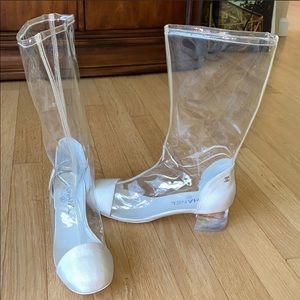 Chanel PVC boots